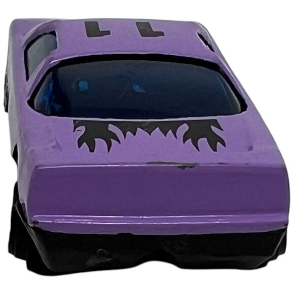 "Vintage Purple Hot Wheels No.11 Sports Car Diecast with Flame Graphics" - Picture 5 of 7
